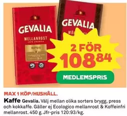 gevalia - Kaffe