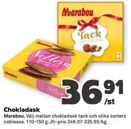 marabou - Chokladask