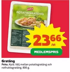Peka - Potatisgratäng
