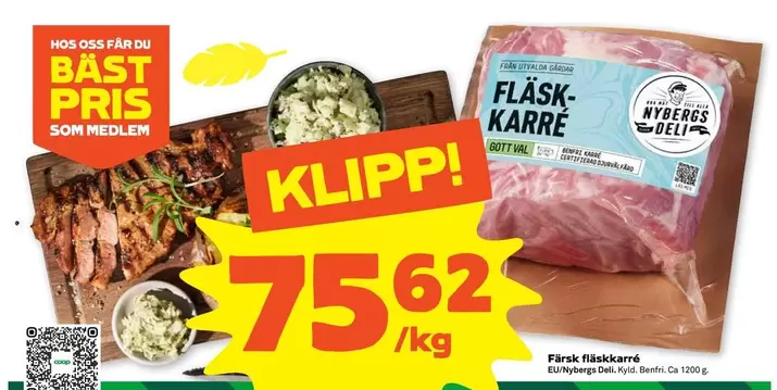 Nybergs Deli - Fläskkarré