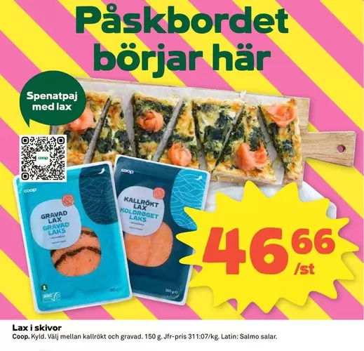 Coop - Lax i skivor