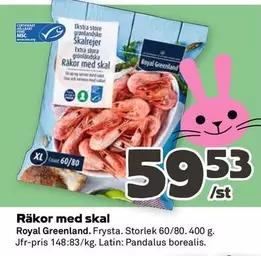 Royal Greenland - Räkor med skal