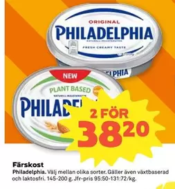 Philadelphia - Färskost