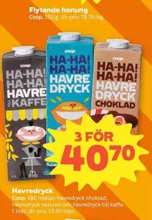 Coop - Havredryck