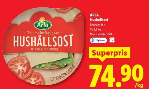 Arla - Hushållsost