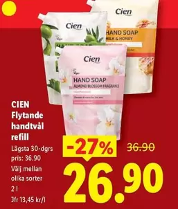 Cien - Flytande handtvål refill