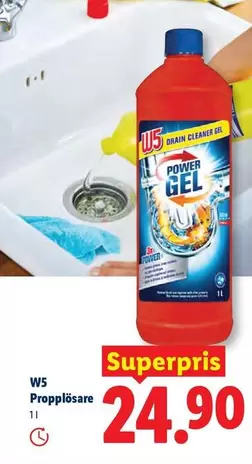 W5 - Power Gel Drain Cleaner