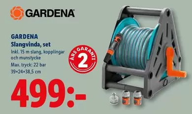 Gardena - Slangvinda, set