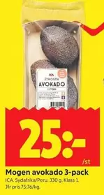 Mogen avokado