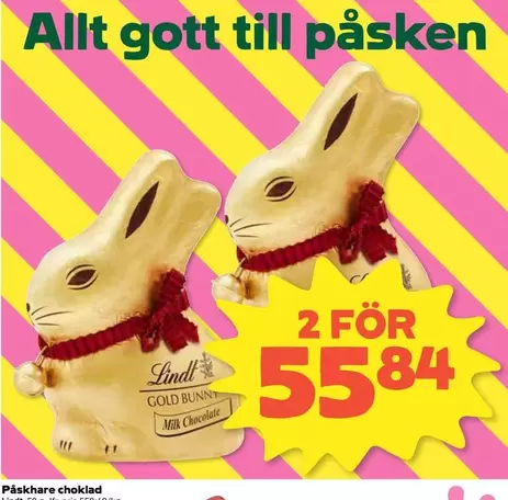 Lindt -  Gold Bunny Milk Chocolate