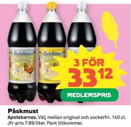 Apotekarnes - Påskmust
