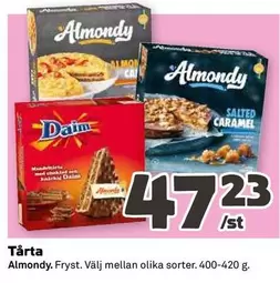 almondy - Tårta