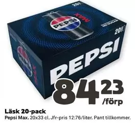 Pepsi - L
k 20-pack