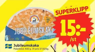 Polarbröd - Jubileumskaka