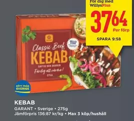 Garant - Classic Beef Kebab