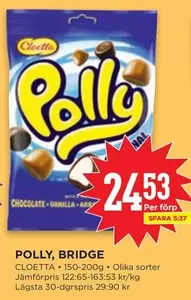 Cloetta - POLLY, BRIDGE