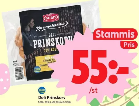 Scan - Deli Prinskorv