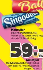 Gille - Kakrullar Ballerina/Singoalla