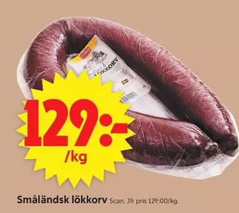 Scan - Småländsk lökkorv