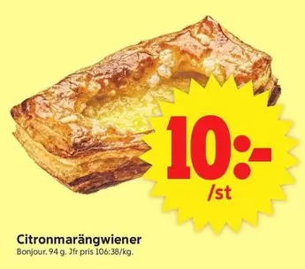 Bonjour - Citronmarängwiener