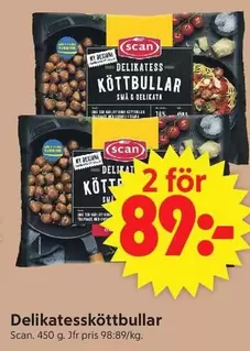 Scan - Köttbullar