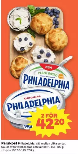 Philadelphia - Färskost