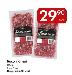 Prime - Bacon tärnat