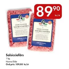 Salsicciafärs