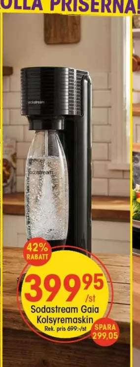 sodastream - Sodastream Gaia Kolsyremaskin