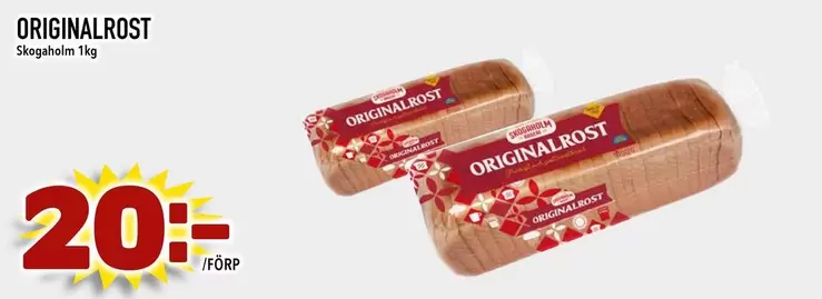 Skogaholm - ORIGINALROST