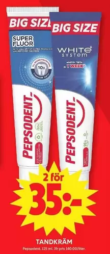 Pepsodent - TANDKRÄM