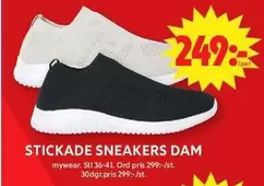 Mywear - STICKADE SNEAKERS DAM