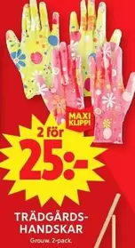 TRÄDGÅRDS-HANDSKAR