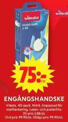 Vileda - Engångshandsk