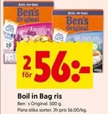 Boil in Bag ris