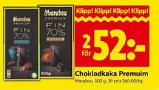 marabou - Chokladkaka Premium FIN 70%