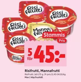 Risifrutti - , Mannifruti