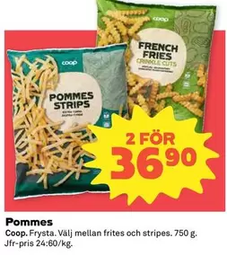 Coop - Pommes Frites / Pommes Strips