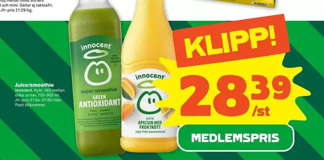 Innocent - Juice/smoothie