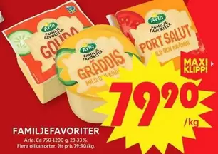 Arla - FAMILJEFfavoriter