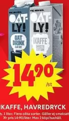 Oatly - OATLY! OAT DRINK / KAFFE