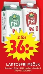 Arla - Laktosfri Mjölk