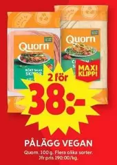 Quorn - P
A L
A G G V E G A N