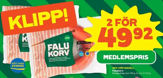 Coop - Falu Korv