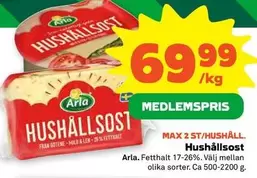 Arla - Hushållost