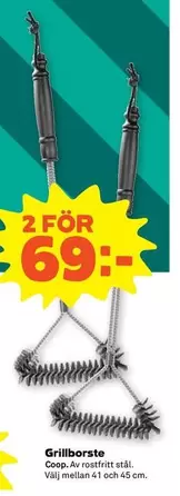 Coop - Grillborste