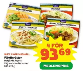Färdigrätter