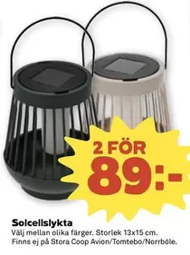 Coop - Solcellslkykta