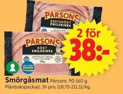 Pärsons - Smörgåsmat