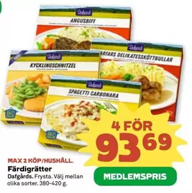 Dafgård - Färdigrätter